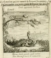 An illustration from Emblemes sacrez sur le tres-saint et tres-adorable sacrement de l'eucharistie (1667)