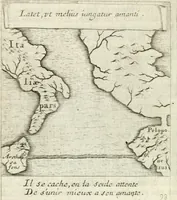 An illustration from Emblemes sacrez sur le tres-saint et tres-adorable sacrement de l'eucharistie (1667)