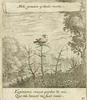 An illustration from Emblemes sacrez sur le tres-saint et tres-adorable sacrement de l'eucharistie (1667)
