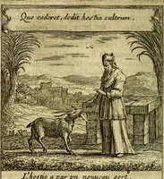 An illustration from Emblemes sacrez svr le tres-saint et tresadorable sacrement de l'evcharistie (1667)