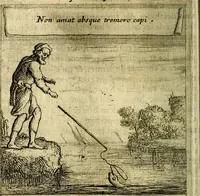 An illustration from Emblemes sacrez svr le tres-saint et tresadorable sacrement de l'evcharistie (1667)