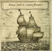 An illustration from Emblemes sacrez svr le tres-saint et tresadorable sacrement de l'evcharistie (1667)