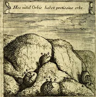 An illustration from Emblemes sacrez svr le tres-saint et tresadorable sacrement de l'evcharistie (1667)