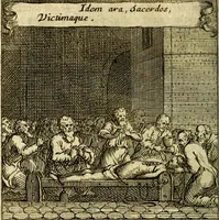 An illustration from Emblemes sacrez svr le tres-saint et tresadorable sacrement de l'evcharistie (1667)