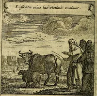 An illustration from Emblemes sacrez svr le tres-saint et tresadorable sacrement de l'evcharistie (1667)