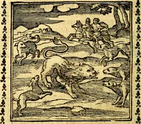 Picture 62 of 200 from Emblemi. Dal latino nel vulgare italiano ridotti, contenenti il fiore et la sostanza de' più scelti scrittori & delle più celebri discipline dell'vniuerso, ripieni di ottimi consigli & saluteuoli documenti, per l'vso ciuile et morale della vita humana (1626), leaf 101