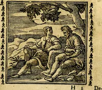 Picture 82 of 200 from Emblemi. Dal latino nel vulgare italiano ridotti, contenenti il fiore et la sostanza de' più scelti scrittori & delle più celebri discipline dell'vniuerso, ripieni di ottimi consigli & saluteuoli documenti, per l'vso ciuile et morale della vita humana (1626), leaf 126