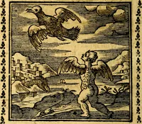 Picture 84 of 200 from Emblemi. Dal latino nel vulgare italiano ridotti, contenenti il fiore et la sostanza de' più scelti scrittori & delle più celebri discipline dell'vniuerso, ripieni di ottimi consigli & saluteuoli documenti, per l'vso ciuile et morale della vita humana (1626), leaf 129