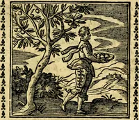 Picture 92 of 200 from Emblemi. Dal latino nel vulgare italiano ridotti, contenenti il fiore et la sostanza de' più scelti scrittori & delle più celebri discipline dell'vniuerso, ripieni di ottimi consigli & saluteuoli documenti, per l'vso ciuile et morale della vita humana (1626), leaf 142