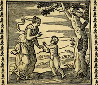 Picture 111 of 200 from Emblemi. Dal latino nel vulgare italiano ridotti, contenenti il fiore et la sostanza de' più scelti scrittori & delle più celebri discipline dell'vniuerso, ripieni di ottimi consigli & saluteuoli documenti, per l'vso ciuile et morale della vita humana (1626), leaf 172