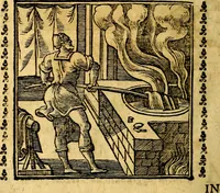 An illustration from Emblemi. Dal latino nel vulgare italiano ridotti, contenenti il fiore et la sostanza de' più scelti scrittori & delle più celebri discipline dell'vniuerso, ripieni di ottimi consigli & saluteuoli documenti, per l'vso ciuile et morale della vita humana (1626)