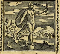 Picture 121 of 200 from Emblemi. Dal latino nel vulgare italiano ridotti, contenenti il fiore et la sostanza de' più scelti scrittori & delle più celebri discipline dell'vniuerso, ripieni di ottimi consigli & saluteuoli documenti, per l'vso ciuile et morale della vita humana (1626), leaf 190