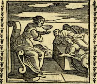 Picture 7 of 200 from Emblemi. Dal latino nel vulgare italiano ridotti, contenenti il fiore et la sostanza de' più scelti scrittori & delle più celebri discipline dell'vniuerso, ripieni di ottimi consigli & saluteuoli documenti, per l'vso ciuile et morale della vita humana (1626), leaf 20