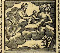 Picture 136 of 200 from Emblemi. Dal latino nel vulgare italiano ridotti, contenenti il fiore et la sostanza de' più scelti scrittori & delle più celebri discipline dell'vniuerso, ripieni di ottimi consigli & saluteuoli documenti, per l'vso ciuile et morale della vita humana (1626), leaf 217