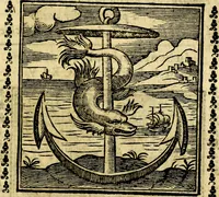 Picture 140 of 200 from Emblemi. Dal latino nel vulgare italiano ridotti, contenenti il fiore et la sostanza de' più scelti scrittori & delle più celebri discipline dell'vniuerso, ripieni di ottimi consigli & saluteuoli documenti, per l'vso ciuile et morale della vita humana (1626), leaf 224