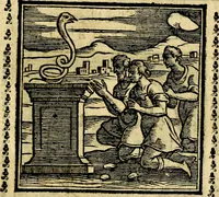 Picture 144 of 200 from Emblemi. Dal latino nel vulgare italiano ridotti, contenenti il fiore et la sostanza de' più scelti scrittori & delle più celebri discipline dell'vniuerso, ripieni di ottimi consigli & saluteuoli documenti, per l'vso ciuile et morale della vita humana (1626), leaf 232