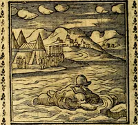 Picture 154 of 200 from Emblemi. Dal latino nel vulgare italiano ridotti, contenenti il fiore et la sostanza de' più scelti scrittori & delle più celebri discipline dell'vniuerso, ripieni di ottimi consigli & saluteuoli documenti, per l'vso ciuile et morale della vita humana (1626), leaf 249