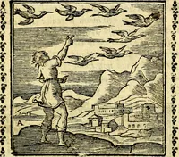 Picture 16 of 200 from Emblemi. Dal latino nel vulgare italiano ridotti, contenenti il fiore et la sostanza de' più scelti scrittori & delle più celebri discipline dell'vniuerso, ripieni di ottimi consigli & saluteuoli documenti, per l'vso ciuile et morale della vita humana (1626), leaf 36
