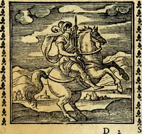 Picture 36 of 200 from Emblemi. Dal latino nel vulgare italiano ridotti, contenenti il fiore et la sostanza de' più scelti scrittori & delle più celebri discipline dell'vniuerso, ripieni di ottimi consigli & saluteuoli documenti, per l'vso ciuile et morale della vita humana (1626), leaf 62