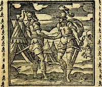 Picture 40 of 200 from Emblemi. Dal latino nel vulgare italiano ridotti, contenenti il fiore et la sostanza de' più scelti scrittori & delle più celebri discipline dell'vniuerso, ripieni di ottimi consigli & saluteuoli documenti, per l'vso ciuile et morale della vita humana (1626), leaf 68