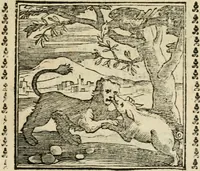 Picture 132 of 215 from Emblemi di Andrea Alciato, huomo chiarissimo, dal latino nel vulgare italiano ridotti (1626), leaf 196