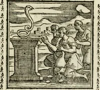 Picture 156 of 215 from Emblemi di Andrea Alciato, huomo chiarissimo, dal latino nel vulgare italiano ridotti (1626), leaf 232