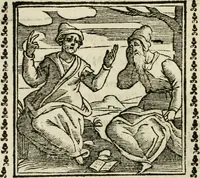 Picture 158 of 215 from Emblemi di Andrea Alciato, huomo chiarissimo, dal latino nel vulgare italiano ridotti (1626), leaf 235