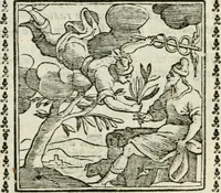 Picture 186 of 215 from Emblemi di Andrea Alciato, huomo chiarissimo, dal latino nel vulgare italiano ridotti (1626), leaf 280