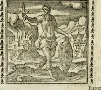 Picture 60 of 215 from Emblemi di Andrea Alciato, huomo chiarissimo, dal latino nel vulgare italiano ridotti (1626), leaf 93