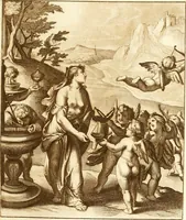 An illustration from Emblemi di Q. Orazio Flacco (1777)