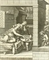 An illustration from Emblemi di Q. Orazio Flacco (1777)