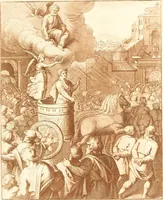 An illustration from Emblemi di Q. Orazio Flacco (1777)