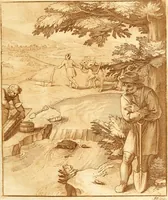 An illustration from Emblemi di Q. Orazio Flacco (1777)