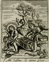 An illustration from Emblems, divine and moral, together with hieroglyphicks of the life of man (1736)
