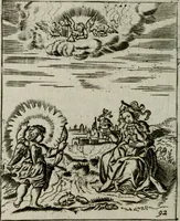 An illustration from Emblems, divine and moral, together with hieroglyphicks of the life of man (1736)