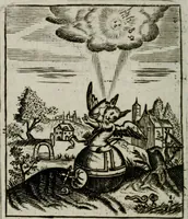An illustration from Emblems, divine and moral, together with hieroglyphicks of the life of man (1736)