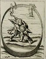 An illustration from Emblems, divine and moral, together with hieroglyphicks of the life of man (1736)