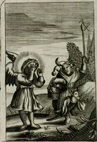 An illustration from Emblems, divine and moral, together with hieroglyphicks of the life of man (1736)