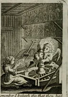 An illustration from Emblems, divine and moral, together with hieroglyphicks of the life of man (1736)