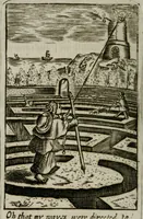 An illustration from Emblems, divine and moral, together with hieroglyphicks of the life of man (1736)