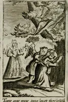 An illustration from Emblems, divine and moral, together with hieroglyphicks of the life of man (1736)