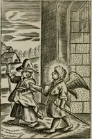 An illustration from Emblems, divine and moral, together with hieroglyphicks of the life of man (1736)