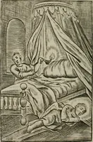 An illustration from Emblems, divine and moral, together with hieroglyphicks of the life of man (1736)