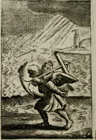 An illustration from Emblems, divine and moral, together with hieroglyphicks of the life of man (1736)