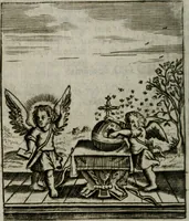 An illustration from Emblems, divine and moral, together with hieroglyphicks of the life of man (1736)