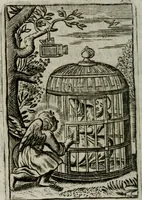 An illustration from Emblems, divine and moral, together with hieroglyphicks of the life of man (1736)