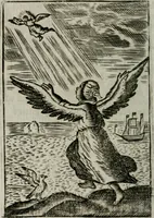 An illustration from Emblems, divine and moral, together with hieroglyphicks of the life of man (1736)