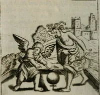 An illustration from Emblems, divine and moral, together with hieroglyphicks of the life of man (1736)