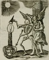 An illustration from Emblems, divine and moral, together with hieroglyphicks of the life of man (1736)