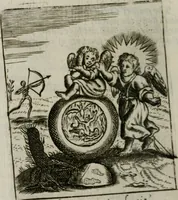 An illustration from Emblems, divine and moral, together with hieroglyphicks of the life of man (1736)